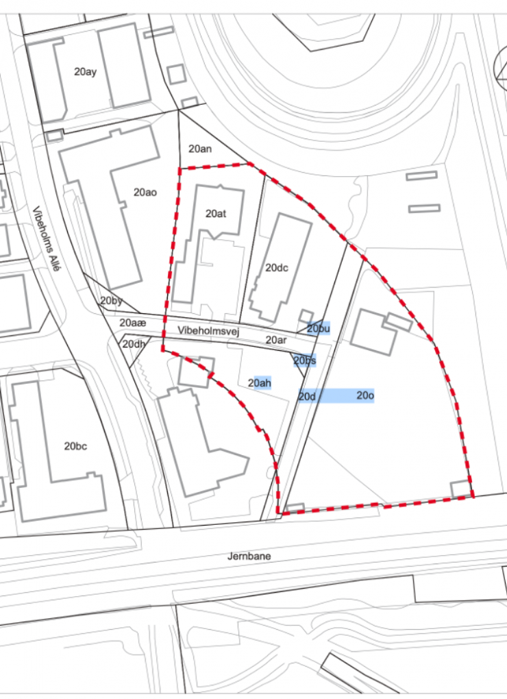 Erhvervsareal – Vibeholmsvej , Brøndby